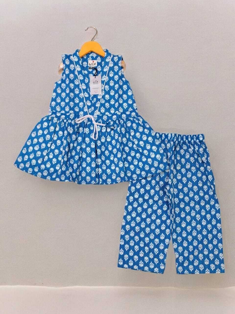 Jaipuri Cotton Sets for Kids - Comfort Meets Tradition! Blue(3) - Image 1