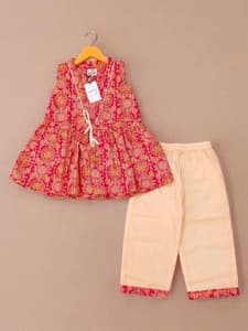 Jaipuri Cotton Sets for Kids - Comfort Meets Tradition! Red(7)