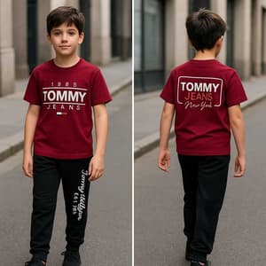 Kids Tracksuits Tommy Red(3)