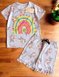 Kids' Cotton Co-ords Sets – Soft. Comfy. Playful. Rainbow(3)