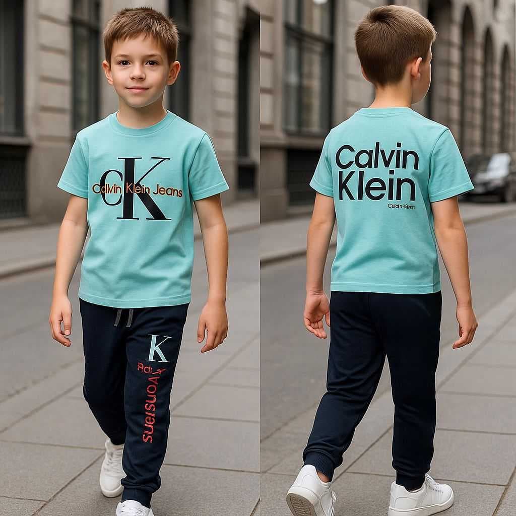 Kids Tracksuits CK BLue(3) - Image 2