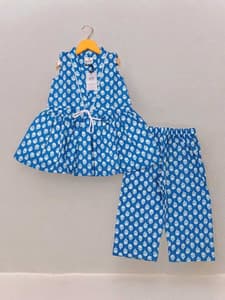 Jaipuri Cotton Sets for Kids - Comfort Meets Tradition! Blue(3)