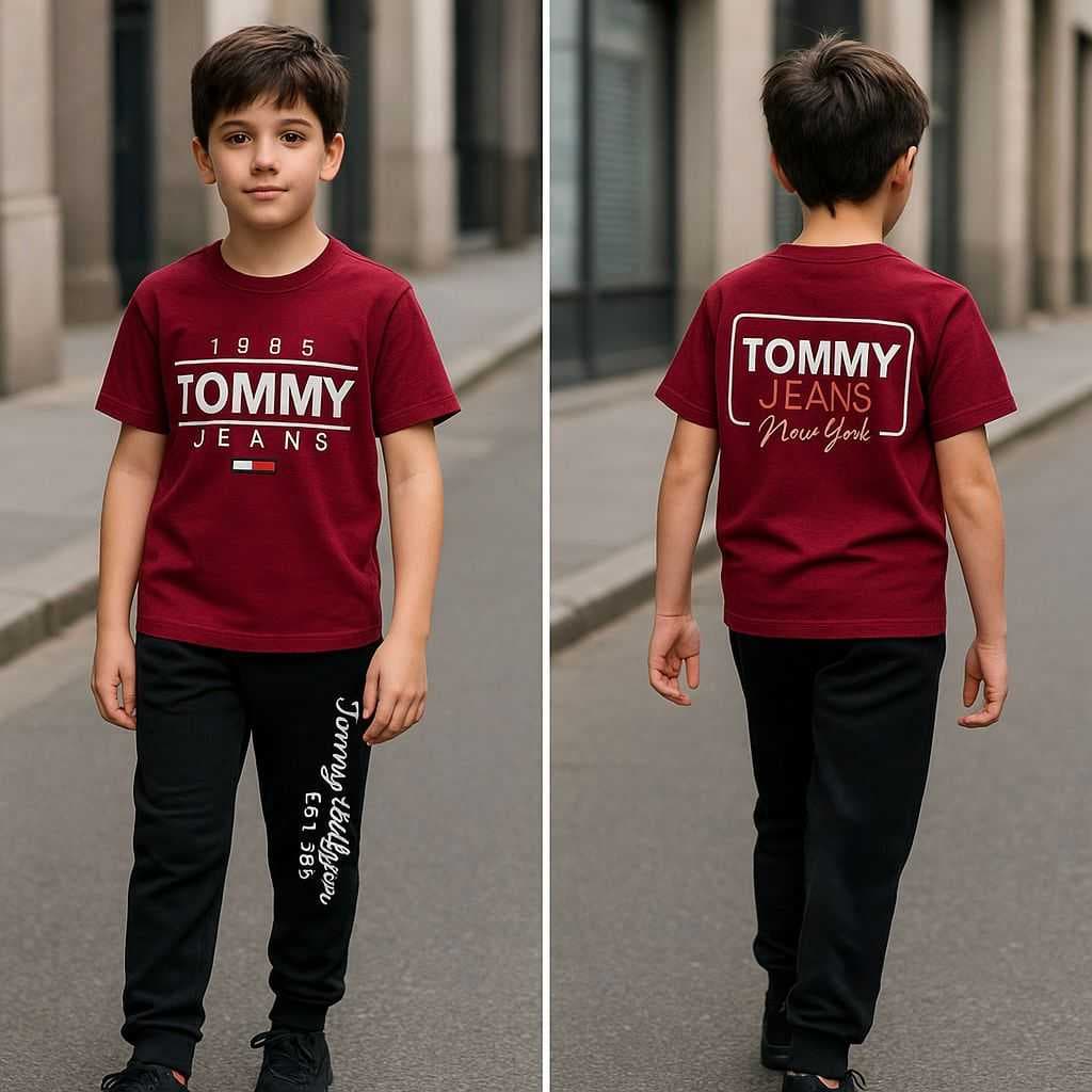 Kids Tracksuits Tommy Red(3) - Image 1