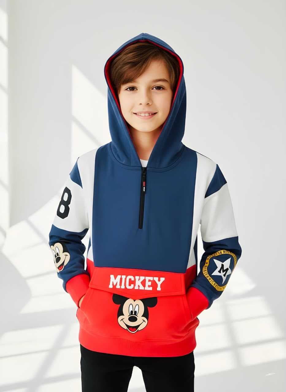 Kids Zipper Hoodie - Mickey(3-4 years) - Image 1