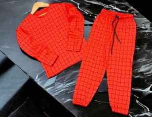 Full Sleeves Co-Ords Unisex Sets Red Spiderman(9)