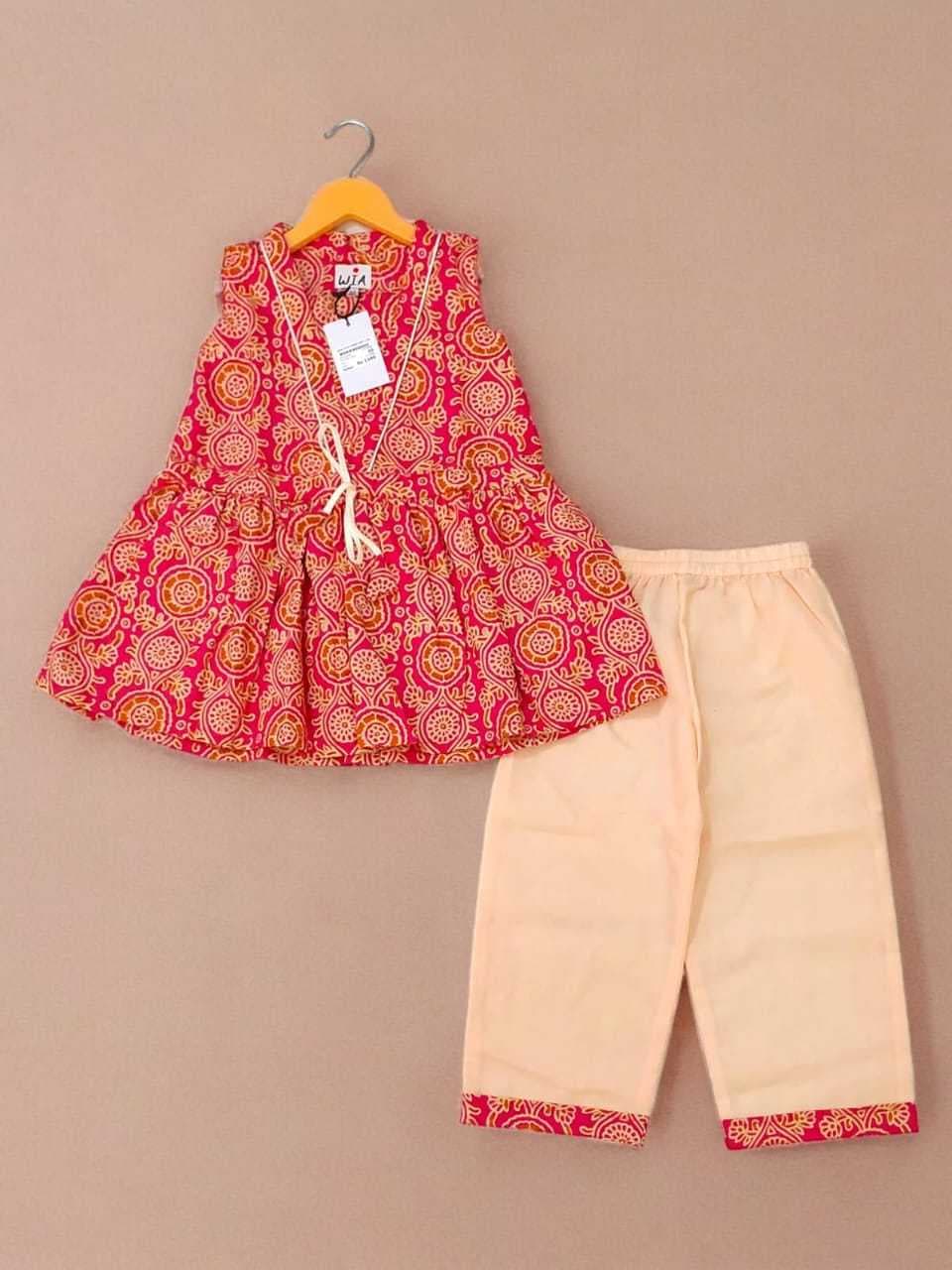 Jaipuri Cotton Sets for Kids - Comfort Meets Tradition! Red(7) - Image 2